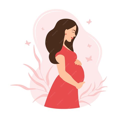 pregnant woman cartoon